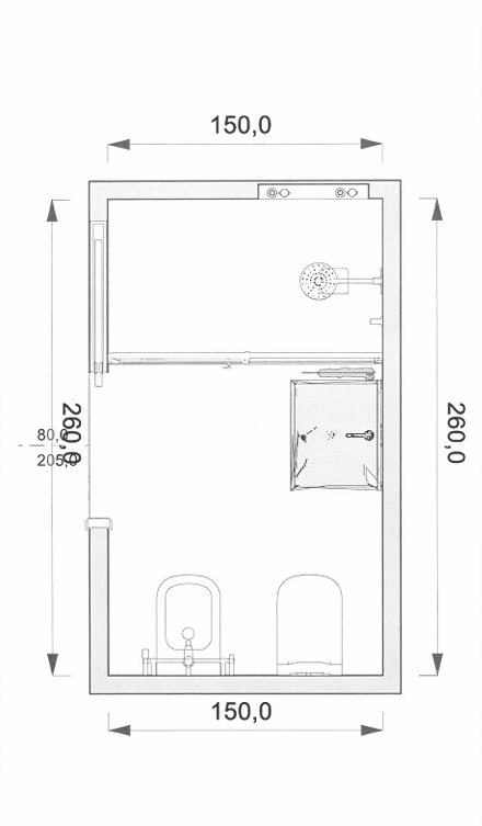 Planos Baños 42